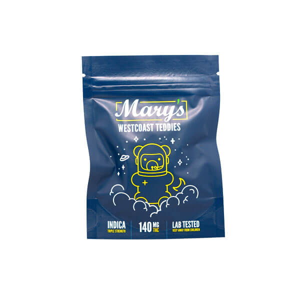 Mary’s Indica WestCoast Teddies Triple Strength 140mg