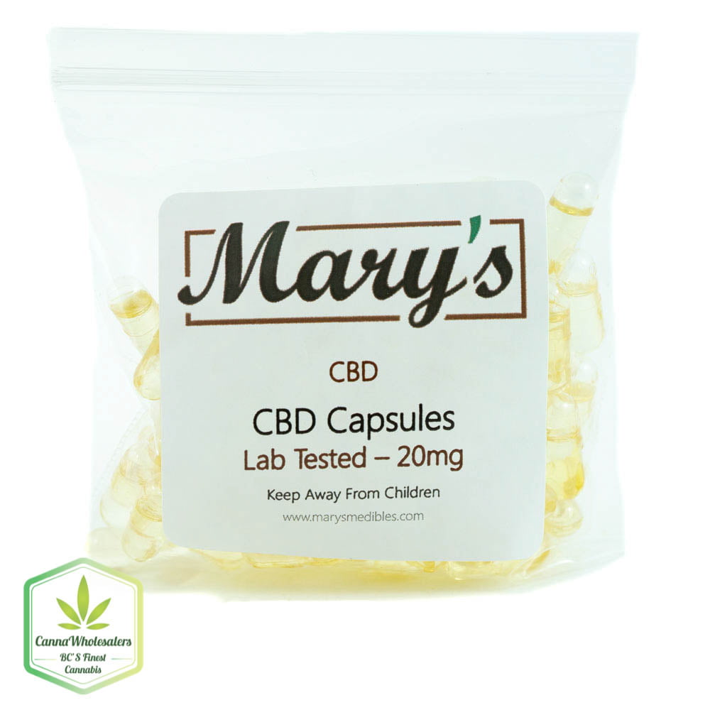 Mary’s CBD Capsules 20MG