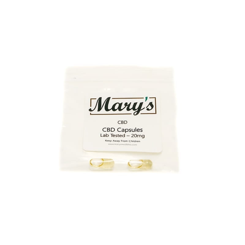 Mary’s CBD Capsules 20MG