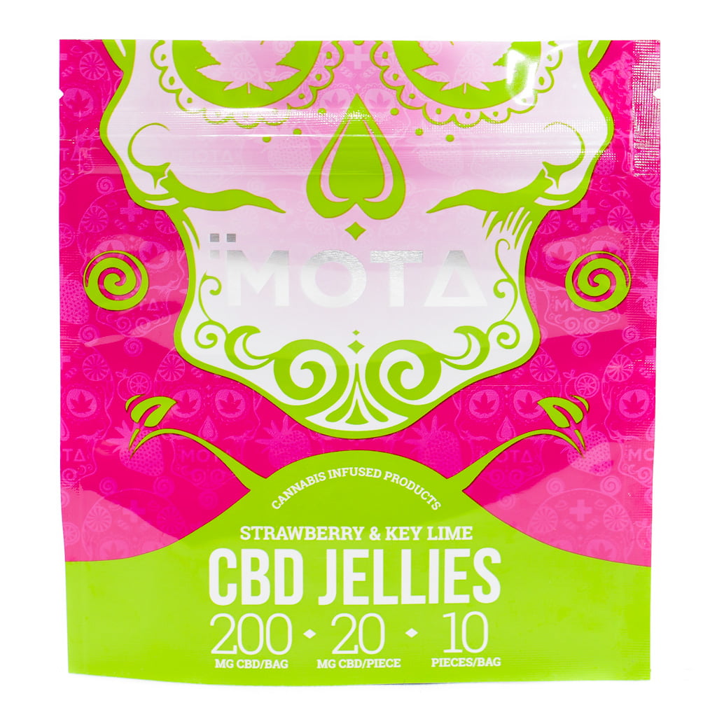 MOTA CBD STRAWBERRY AND KEY LIME JELLIES