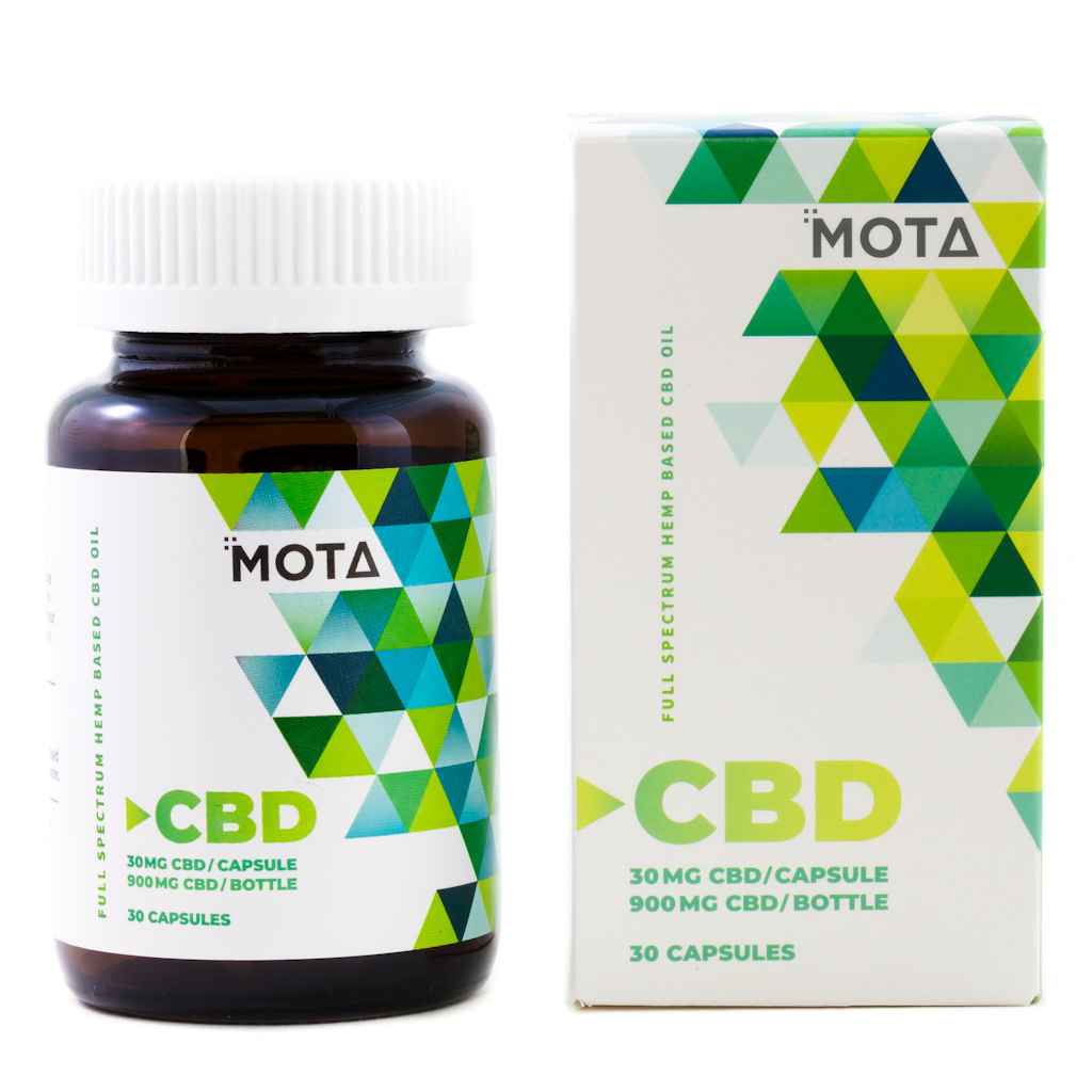 MOTA CBD Capsules 30mg CBD