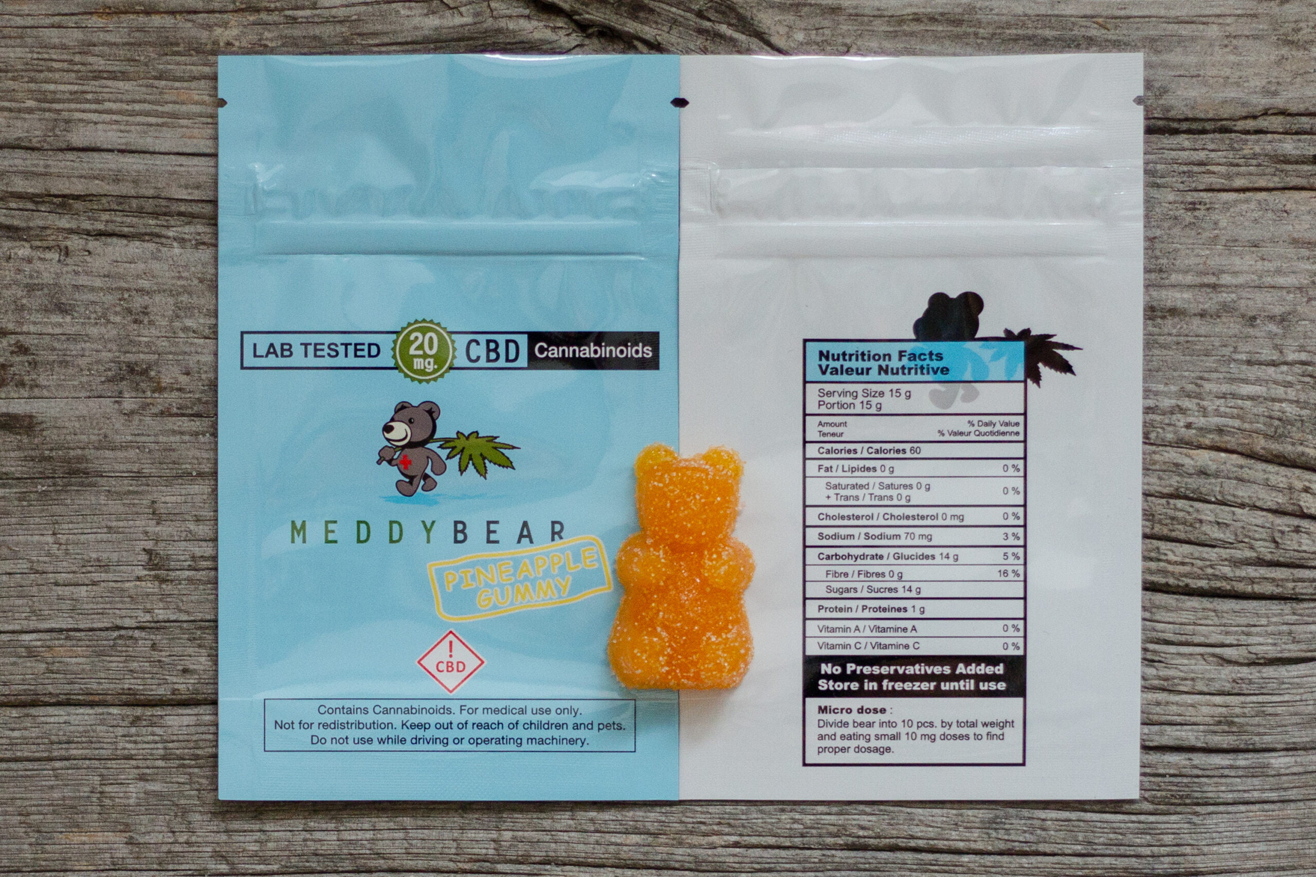 Meddy Bear CBD Gummy 20MG