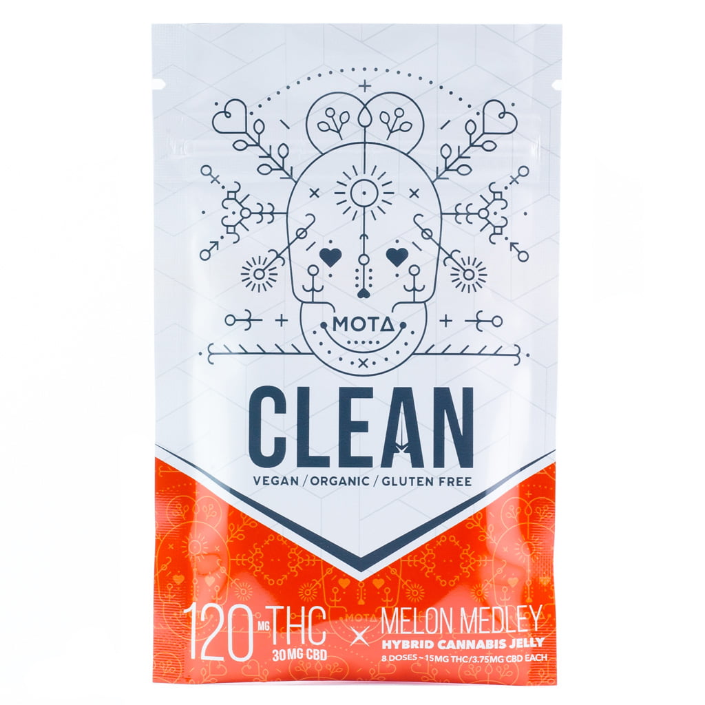 Mota Clean Vegan Organic Jelly 120MG THC 30MG CBD