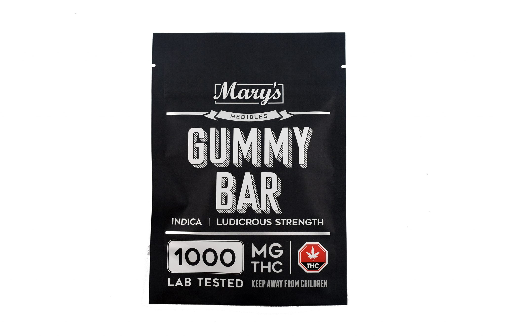 Mary’s Gummy Bar (Ludicrous Strength, Indica) 1000mg THC