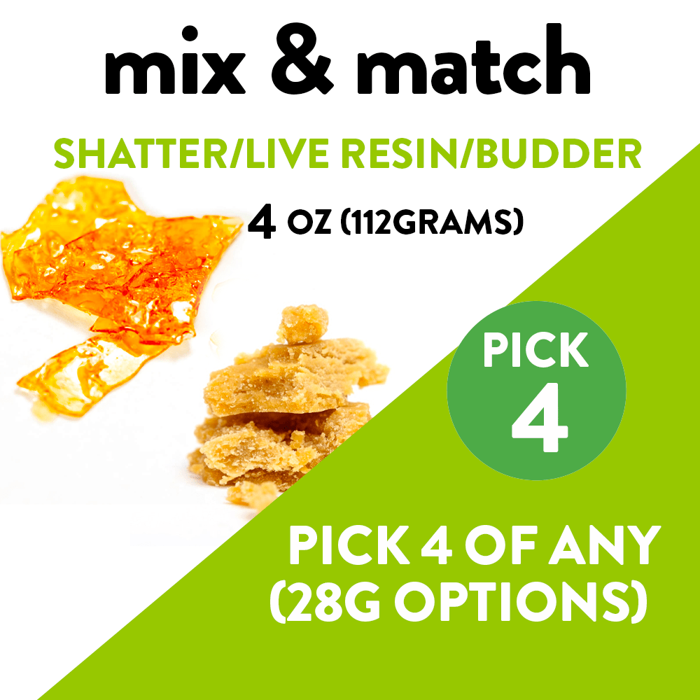 Mix Pack Concentrate 4 x 28g (4 Ozs)