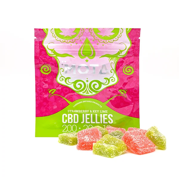 MOTA CBD Strawberry and Key Lime Jellies