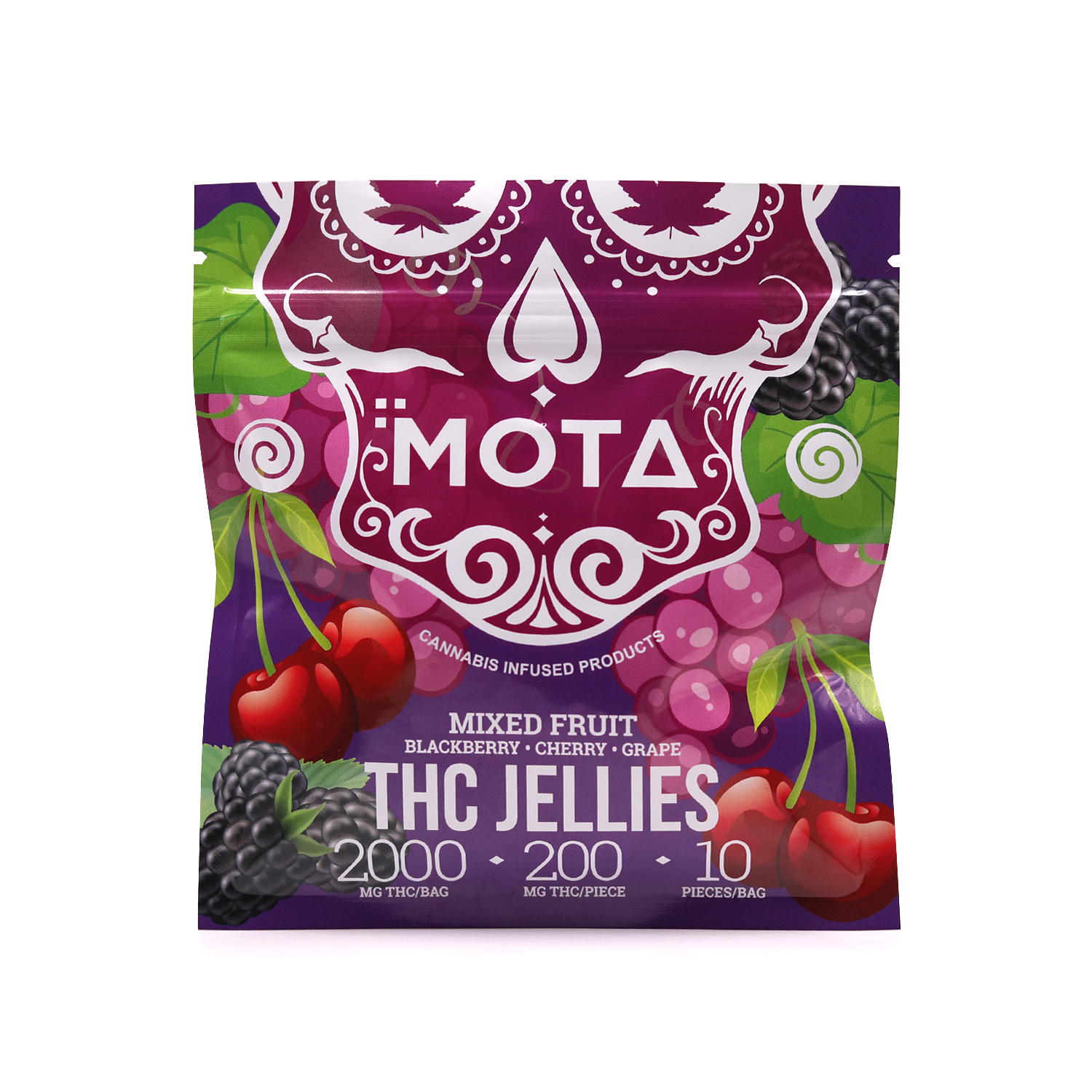 MOTA THC Mixed Fruit Jellies (2000mg)
