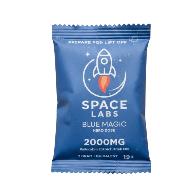 Space Labs 2000MG Psilocybin Hydrating Drink Mix – Blue Magic